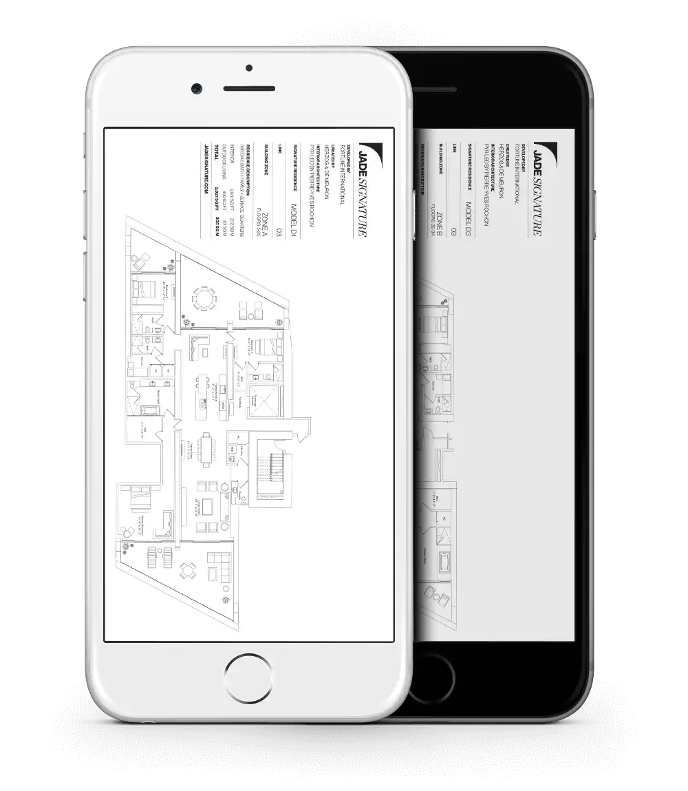 Jade Signature Floorplans